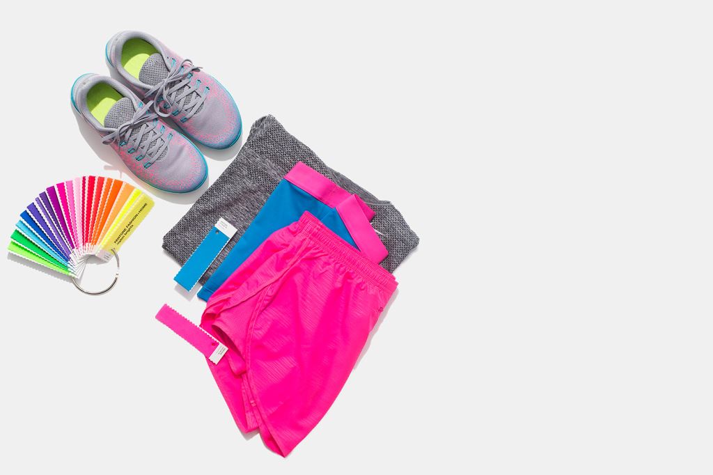 FASHION + HOME + INTERIORS - مجموعة من النايلون اللامع على الوعاء القماش FFN100